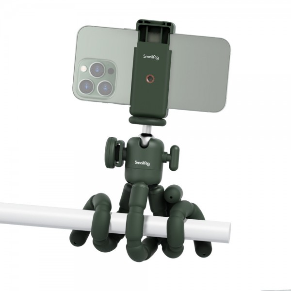 SmallRig Flexible Vlog Tripod Kit with Wireless Control VK-29（Green）3991